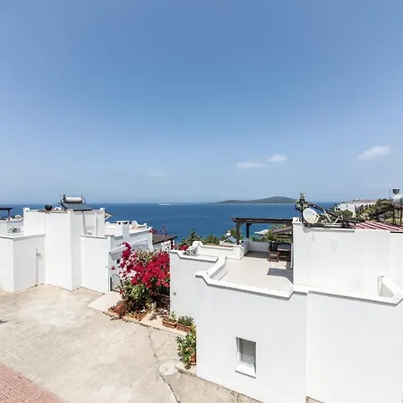 酒店 Sea View Duplex Private In Bodrum Gundogan