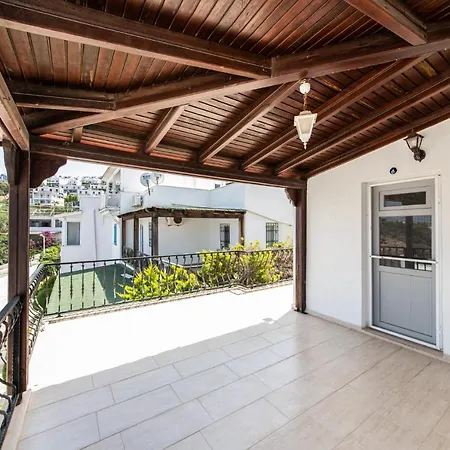 Sea View Duplex Private In Bodrum Gundogan 京多安